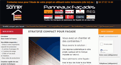 Desktop Screenshot of panneaux-facade.com